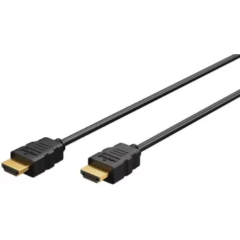 Goobay cable HDMI 2.0 con Ethernet 4K 60Hz 7,5 m negro