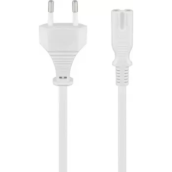 Goobay Cable de alimentación NK 104 W 5 m blanco