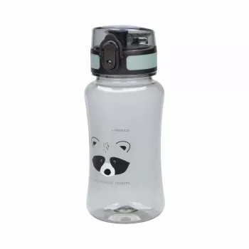 Lassig About Friends Raccoon set fiambrera y botella de bebida Tritan 460 ml