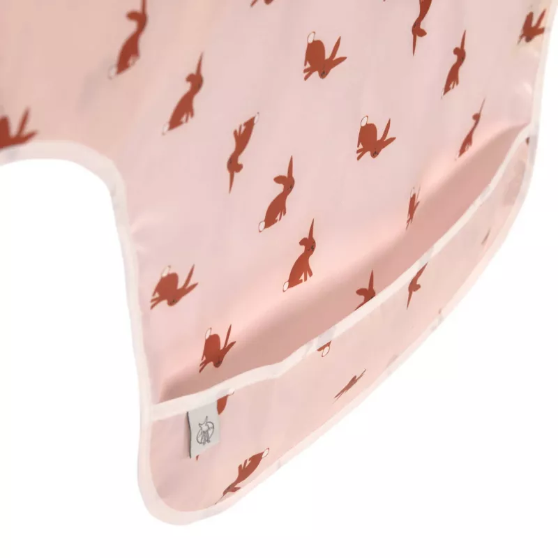 Lassig Little Forest Bunny set de baberos de manga larga 6m+