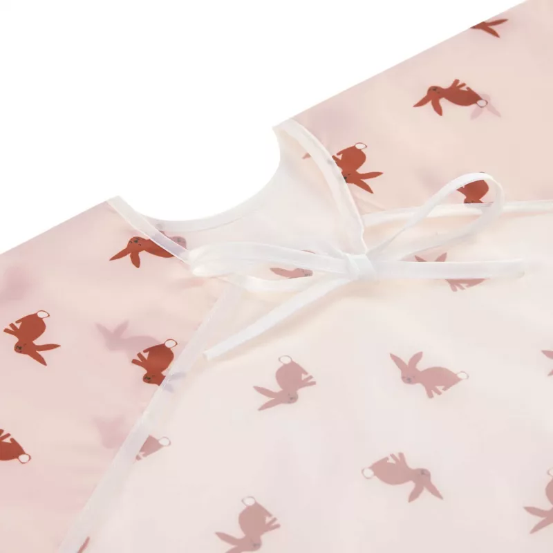 Lassig Little Forest Bunny set de baberos de manga larga 6m+