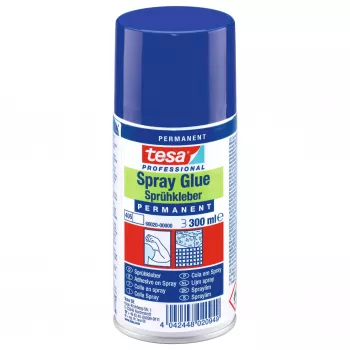 TESA Pegamento en aerosol permanente 300 ml transparente