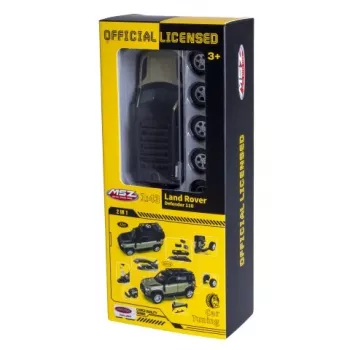 JAMARA Land Rover Defender 1:43 2en1 RC coche teledirigido plata 3+