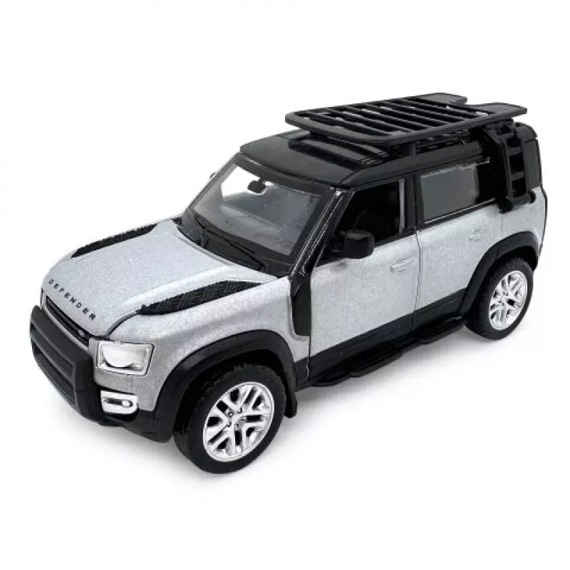 JAMARA Land Rover Defender 1:43 2en1 coche RC plateado 3+