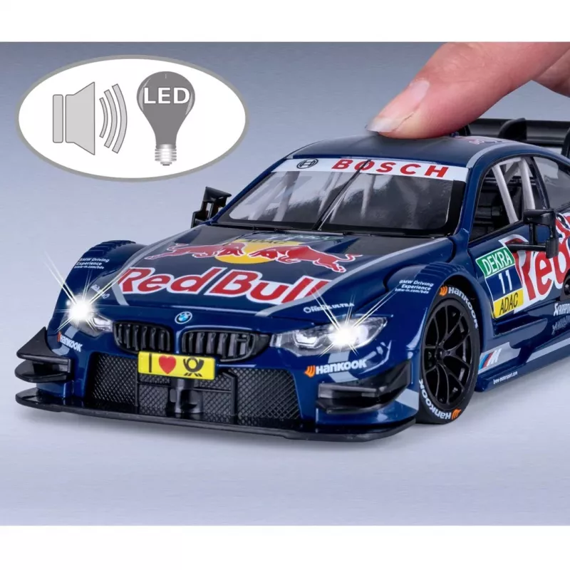 JAMARA BMW M4 DTM 1:24 coche teledirigido azul 3+