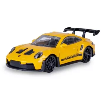 JAMARA Porsche 911 GT3 RS 1:43 coche de fundición amarillo (402238)