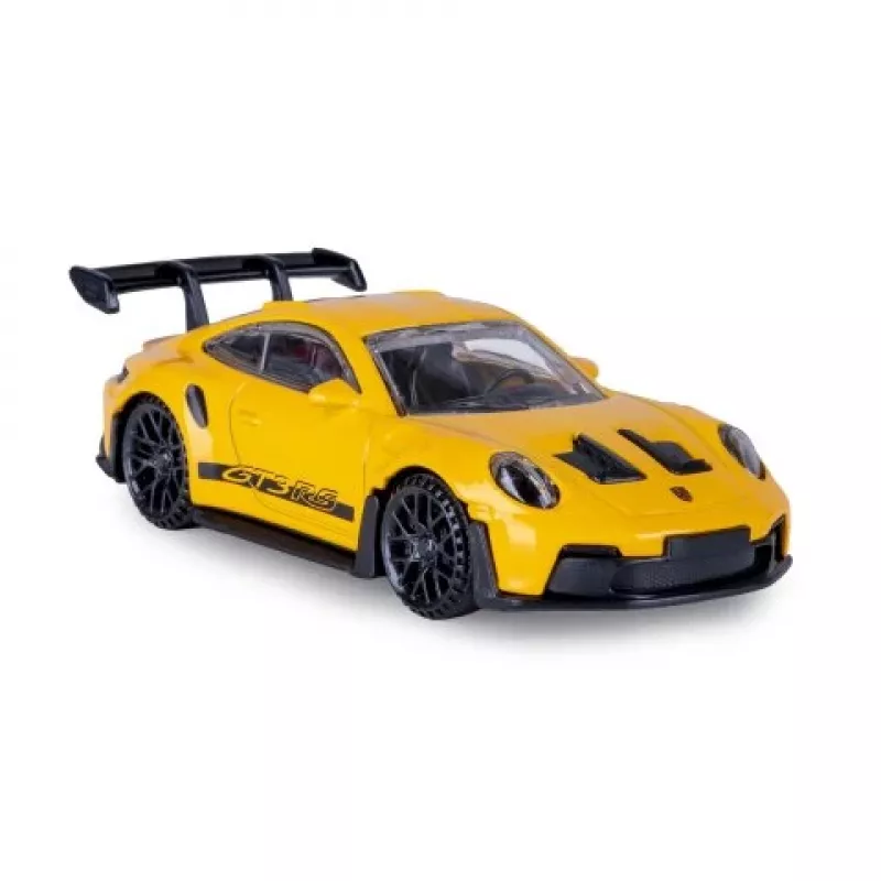 JAMARA Porsche 911 GT3 RS 1:43 coche de fundición amarillo (402238)