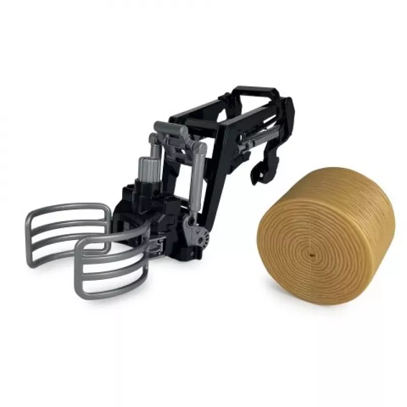 Jamara cargador frontal con pinza para balas para tractor RC escala 1:24 (423287)