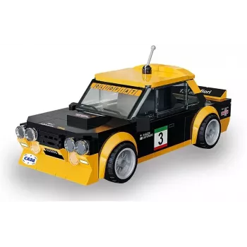 Jamara CaDA Fiat Abarth 131 1:24 set de bloques de construcción negro (402921)