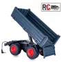 Jamara remolque basculante antracita para tractor RC MB-trac 1000 1:24S (423265)