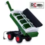 Jamara remolque de sobrecarga verde para tractor RC MB-trac 1000 1:24S (423268)