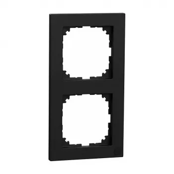 Merten marco M-Pure 2 elementos negro mate MEG4020-3603