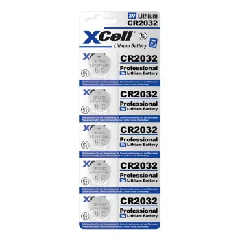 XCell CR2032 pila de botón - pila de botón de litio 3V (145538)