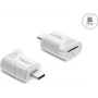 Lector de tarjetas mini Delock USB Type-C para tarjetas micro SD