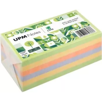 UPM Notes Nota adhesiva 5855-76PG-6 Spring Sticky Notes 125x75 mm 100 hojas 6 blocs colores mixtos