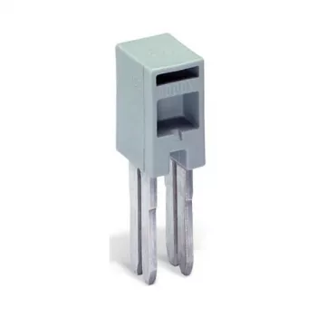 Puentes aislados WAGO 285-435, 5 polos, gris, 800V, 41A