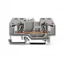 WAGO 282-901 Borne de paso de 2 conductores, 6 mm, gris