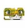 Borne de tierra WAGO verde-amarillo 0,2-6 mm² 282-907