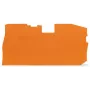 Placa de cubierta WAGO 2016-7192 para bornes - naranja - 1 mm - 69 mm - 38 mm - 2,42 g
