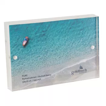 Goldbuch Pure Marco de fotos de metacrilato 10x15 cm transparente vertical