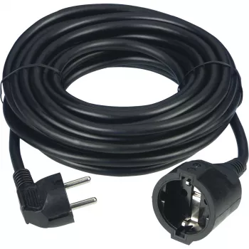 Cable de extensión de contacto de seguridad REV 5,0 m negro