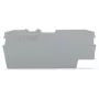 WAGO 2002-1691 Placa separadora, gris, 1 mm de grosor, TOPJOB S