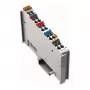 WAGO 750-613 Bloque de bornes de 4 conductores, gris, CAGE CLAMP, 0,08-2,5 mm², carril DIN 35