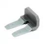 WAGO 285-450 Puentes transversales aislados, gris, 2 polos
