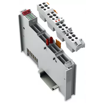 WAGO 753-530 Módulo de salida digital, 8 canales, 24 VDC, 0,5 A, PNP, CAGE CLAMP, carril DIN
