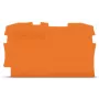 WAGO 2000-1292 Placa final e intermedia, naranja