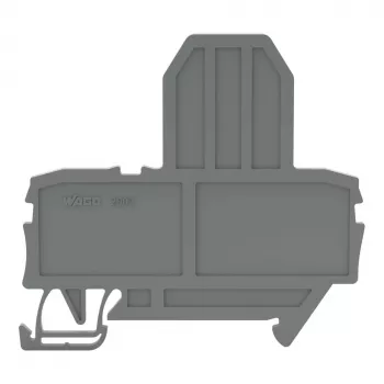 WAGO 2002-991 Placa final, gris, 2 mm, 67 mm, 57,2 mm, TOPJOB S