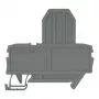 WAGO 2002-991 Placa final, gris, 2 mm, 67 mm, 57,2 mm, TOPJOB S