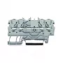 WAGO Borne de paso 4 mm², gris, 32 A, 800 V, CAGE CLAMP®