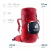 Deuter Futura Pro 32 Mochila de senderismo - Cherry/Masala
