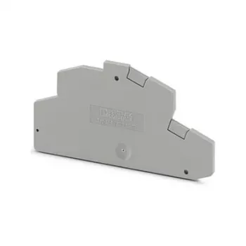 Phoenix Contact CLIPFIX D-PTTBS 1 Tope final para carril DIN NS 35, gris, 50 uds.