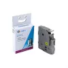 G&G Cinta de etiquetas compatible 12mm x 8m Negro sobre blanco laminado para Brother TZe-231