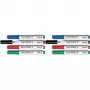 MAUL Hebel XL rotulador para pizarra blanca - punta fina - colores surtidos - pack de 4