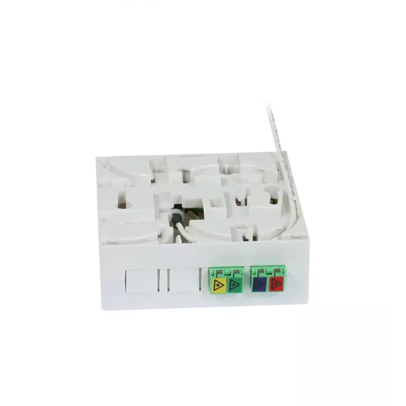 Synergy 21 FTTH Compact Box preterminada, 4xLC/APC a extremo abierto, 60m, 9/125µm, G.657.A2, 4 fibras, OD 2,2mm
