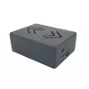 ALLNET Rock 4 C+ carcasa de aluminio ecoPI PRO LP negra para Radxa Rock Pi 4C Plus