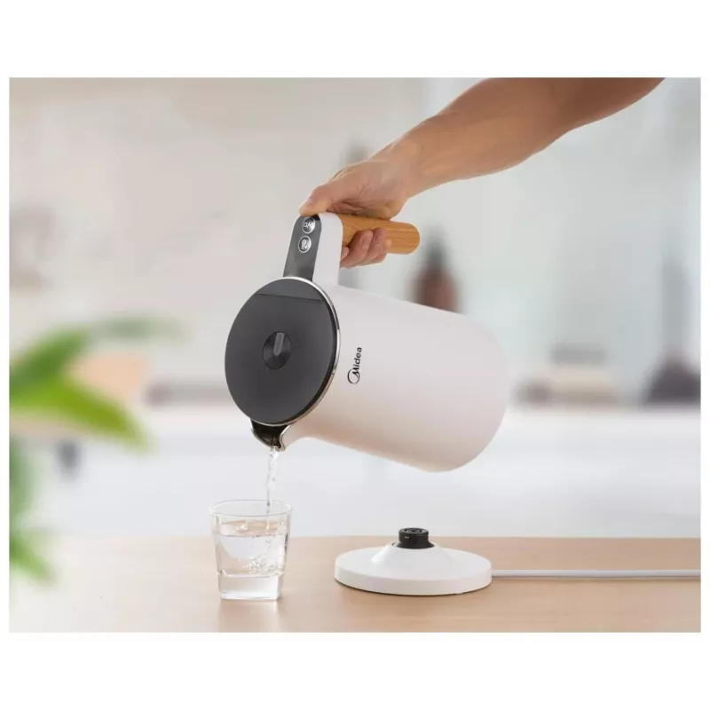 Midea MK-HE1533 hervidor de agua blanco 1,5L 2200W