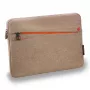 PEDEA Funda Fashion para tablet para Samsung Galaxy Tab S6 Lite / A9+ / S9 / A8, Beige/Naranja, Neopreno
