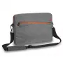 PEDEA Fashion funda para tablet gris/naranja para Samsung Galaxy Tab S9+ / Galaxy Tab S7