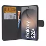 PEDEA Funda tipo libro Classic para Samsung Galaxy S26 Plus, Negro
