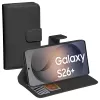 PEDEA Funda tipo libro Classic para Samsung Galaxy S26 Plus, Negro