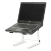 Adam Hall SLT001EW soporte para portátil - blanco - acero - 225 mm - 250 mm - 340 mm