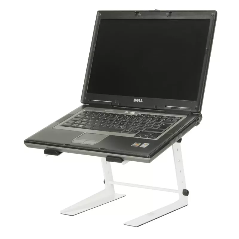 Adam Hall SLT001EW soporte para portátil - blanco - acero - 225 mm - 250 mm - 340 mm