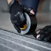 Adam Hall DTEXAVB50 Gaffer Tape, negro, 50 mm x 50 m