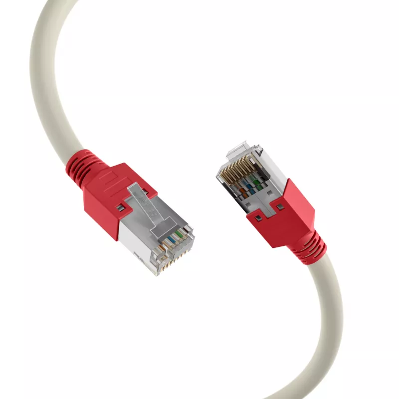EFB Elektronik cable de parcheo RJ45 Cat.5e F/UTP LSZH Draka UC300 TM11rt crossover gris 0,5 m
