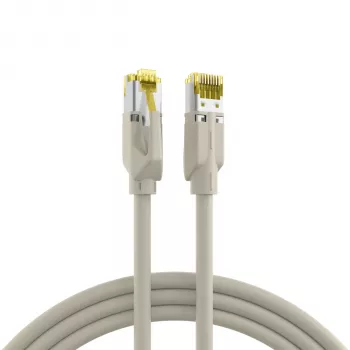 EFB-Elektronik cable de parcheo RJ45 Cat.6A S/FTP LSZH Draka UC900 TM31 gris 25 m