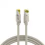 EFB-Elektronik cable de parcheo RJ45 Cat.6A S/FTP LSZH Draka UC900 TM31 gris 25 m
